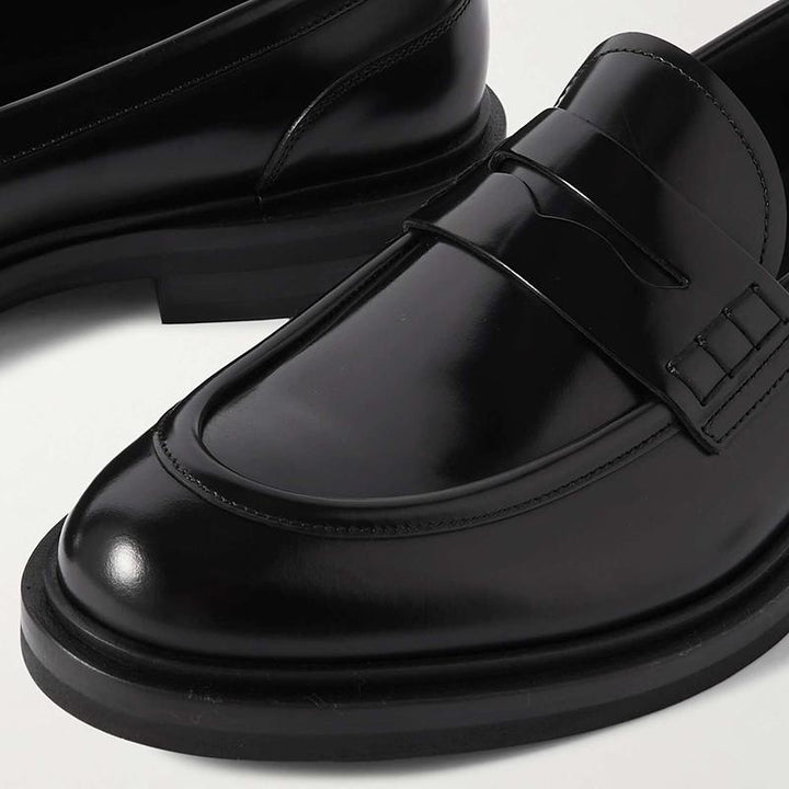 Men Penny Slip-On Loafers Calf Leather - ARNO CONTI