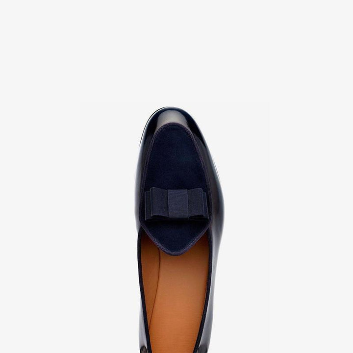 Mens Bowknot Dress Loafers - ARNO CONTI