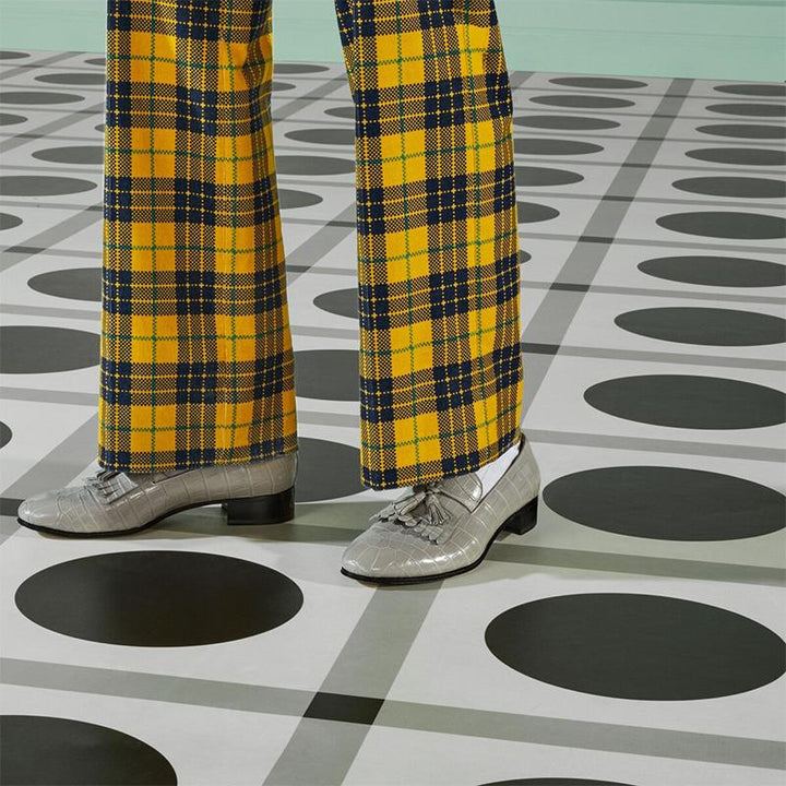 Leather Loafers with Tassel Detail - ARNO CONTI