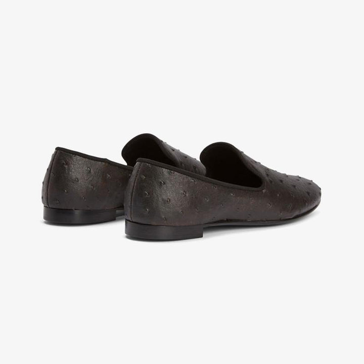 Cedar Brown Leather Loafers - ARNO CONTI