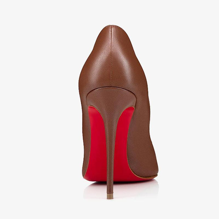 Elegant Brown Calf Leather Pump - ARNO CONTI