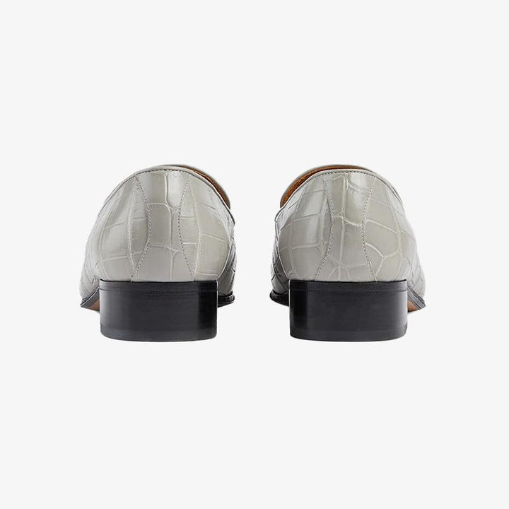 Leather Loafers with Tassel Detail - ARNO CONTI
