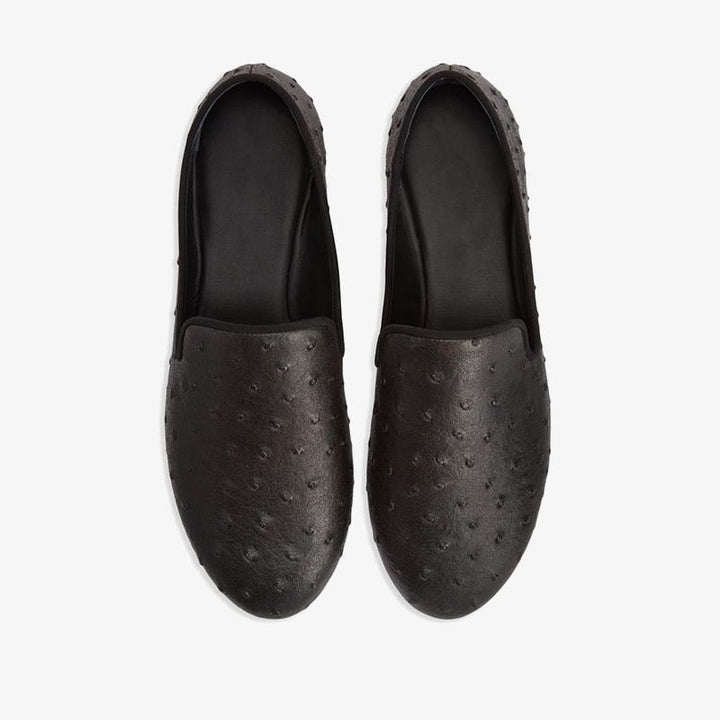 Cedar Brown Leather Loafers - ARNO CONTI